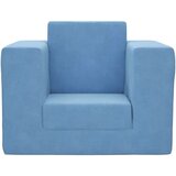  Otroški kavč moder mehak pliš, (21830216) | Shoptok.si