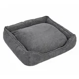 Helena ležišče za psa - D 85 x Š 80 x V 22 cm, siva