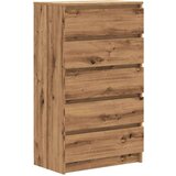 vidaXL Predalnik artisan hrast 60x36x103 cm inženirski les | Shoptok.si
