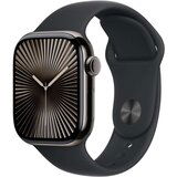 Apple Watch Series 10 LTE 42mm Slate Titanium Case with Black Sport Band - S/M | shoptok.hr