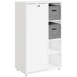 SoBuy Visoka omara za shranjevanje Bela 50x30x85cm BZR218-W, (5000227612) Cene
