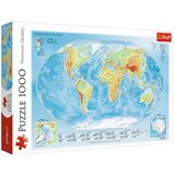Trefl slagalica Mapa sveta, 1000 delova