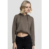 Urban Classics Women's Military Color Cropped Terry Hoody | shoptok.hr