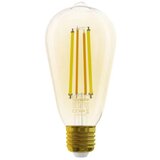 SONOFF B02-F-ST64 smart-home LED ambijentalna sijalica Amber sa E27 grlom, 7W / 700lm dimabilna, podesiva toplina boje 1800K~5000K, WiFi 2.4GHz kontrola, timer i smart scenarija, app eWeLink / Alexa / Google Assistant | ePonuda.com