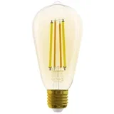 B02-F-ST64 smart-home LED ambijentalna sijalica Amber sa E27 grlom, 7W / 700lm dimabilna, podesiva toplina boje 1800K~5000K, WiFi 2.4GHz kontrola, timer i smart scenarija, app eWeLink / Alexa / Google Assistant