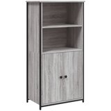 Maison Chic Visoka omara - Komoda - Predalnik siva sonoma 62x36x121,5 cm inženirski les, (21721270) | Shoptok.si