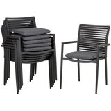 Acamp Vrtni Stol New Jersey, 6-Delni Set, Antracit | Shoptok.si