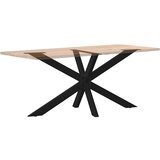  Noge blagovaonskog stola u obliku pauka crne 150x78x(72-73) cm čelik | Eponuda.ba