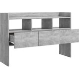  Komoda siva boja betona 105 x 30 x 70 cm konstruirano drvo | Eponuda.com