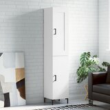  Visoka komoda bijeli 34,5x34x180 cm od konstruiranog drva | shoptok.hr