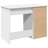 vidaXL Pisalna miza bela 102x50x75 cm inženirski les | Shoptok.si