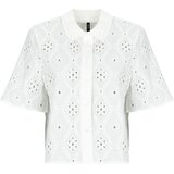 Vero Moda VMELIZA SHORT 2/4 SLEEVE SHIRT Bijela | shoptok.hr