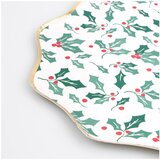 Meri Meri Papirnati jednokratni tanjuri u setu 8 kom Holly Pattern – | shoptok.hr