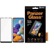PanzerGlass KALJENO STEKLO ZA OVITEK SAMSUNG GALAXY A21 REGULAR Z OKVIRJEM, (21911523) Cene