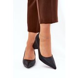 Boto Women's Heels With A Stiletto And Pointed Toe Black Deonira | Shoptok.si