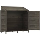  Vrtno spremište antracit 102 x 52 x 112 cm od masivne jelovine | shoptok.hr