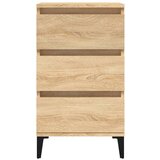  Noćni ormarić boja hrasta 40 x 35 x 70 cm od konstruiranog drva | shoptok.hr