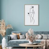  Slika - Exotic Dance (1 Part) vertical 60x90 U prirodnom drvenom okviru | shoptok.hr