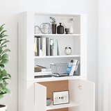  Visoka komoda bijela od konstruiranog drva | shoptok.hr