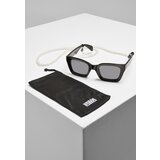 Urban Classics Sunglasses Poros With Chain Black/black One Size | shoptok.hr