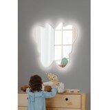 Hanah home ogledalo sa led osvetljenjem butterfly silver white Cene