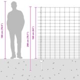 vidaXL odbijači ograje 22 kosov u-kanal 160 cm galvanizirano jeklo | Shoptok.si