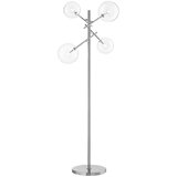 Ideal lux - led podna lampa equinoxe 4xG4/2W/230V hrom/prozirna | Eponuda.com