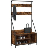  Stalak za odjeću i cipele boja hrasta 100x41x184 cm | shoptok.hr