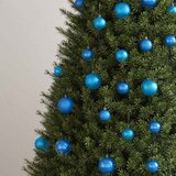  Set od 100 božićnih kuglica plavi | shoptok.hr