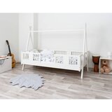 Molarem Home Drveni dječji krevet Luna Tipi - bijeli - 190x90 cm - Bez ladice | shoptok.hr