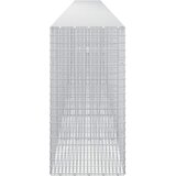  Gabion s žicom debljine 3,5 mm i mrežom 5x2,5 cm 800x50x100 cm | shoptok.hr
