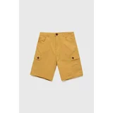 Birba Trybeyond Otroške kratke hlače rumena barva