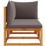  Vrtni dvosjed s jastucima od masivnog bagremovog drva | shoptok.hr