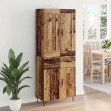  Highboard Staro drvo 69,5 x 34 x 180 cm Konstruirano drvo | shoptok.hr