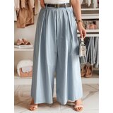 DStreet Spódnico-spodnie z paskiem FLOWES niebieskie | shoptok.hr