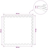  Podloga za bazen 24 kom. Siva 8,64 m² EVA pjenasti materijal | shoptok.hr