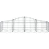  Lučne gabionske košare 30 kom 200x50x40/60 cm pocinčano željezo | shoptok.hr