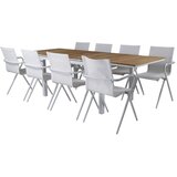 Venture Home Mexico pravokutni vrtni blagovaonski stol 180 × 90 cm, prirodna boja drva, šifra 6181-400 | shoptok.hr