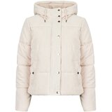 JDY VITA CORD SHORT HOOD PUFFER Bež Cijene