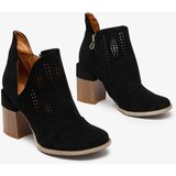 Resti Openwork post boots in black Revivela | shoptok.hr