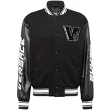 Versace Jeans Couture Prijelazna jakna crna / bijela
