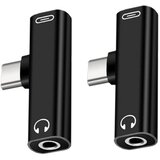 INF 2-pack Type-C avdio adapter za polnjenje in kontrolo, kompatibilen, (5000326919) Cene
