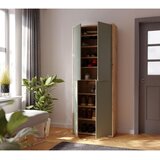 Modern Living Omara Za Čevlje Alice, Barva Hrasta, Žajbljevo Zelena | Shoptok.si