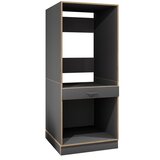 MID.YOU OMARICA ZA PRALNI STROJ antracit, medeni hrast | Shoptok.si