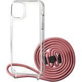 Sbs Oklop za ogrlicu s trakicom za Apple iPhone 12/iPhone 12 Pro - Svijetlo roza KP39011 Cene