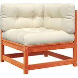 vidaXL 5-dijelni set vrtnih sofa s jastucima voštano smeđi od borovine | shoptok.hr