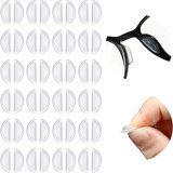 INF Nosne blazinice za očala 24 parov Transparent, (21245943) | Shoptok.si