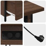  Noćni ormar Smeđi hrast 60 x 30 x 61 cm Konstruirano drvo | shoptok.hr
