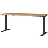 Germania Radni stol s pločom stola u dekoru hrasta 80x180 cm Agenda – | shoptok.hr