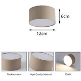 Brilagi LED spoljašnje plafonsko svetlo FORIS LED/14W/230V prečnika 12 cm bež IP44 | Eponuda.com